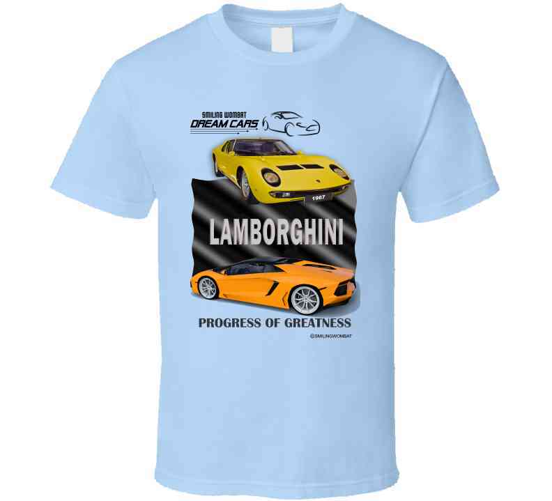 Lambo 2 Black T Shirt T-Shirt Smiling Wombat