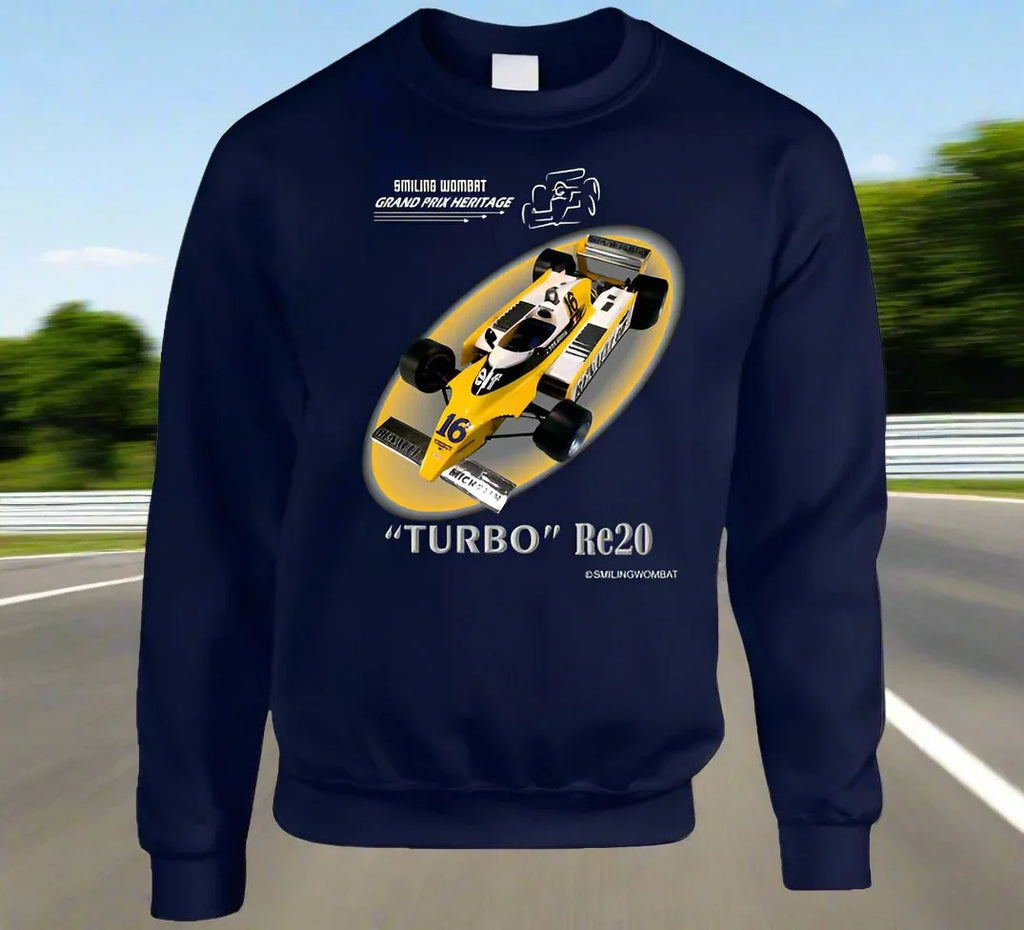 RE 20 "Turbo" 1980 Formula 1 Car Shirt Collection - Shopify