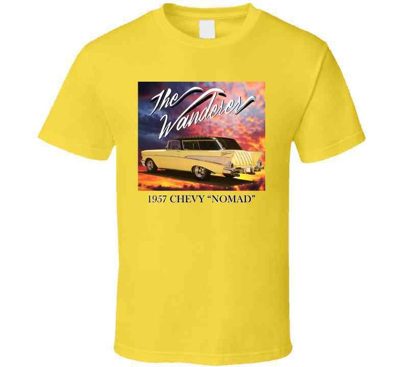 57 Chevy Nomad T Shirt T-Shirt Smiling Wombat