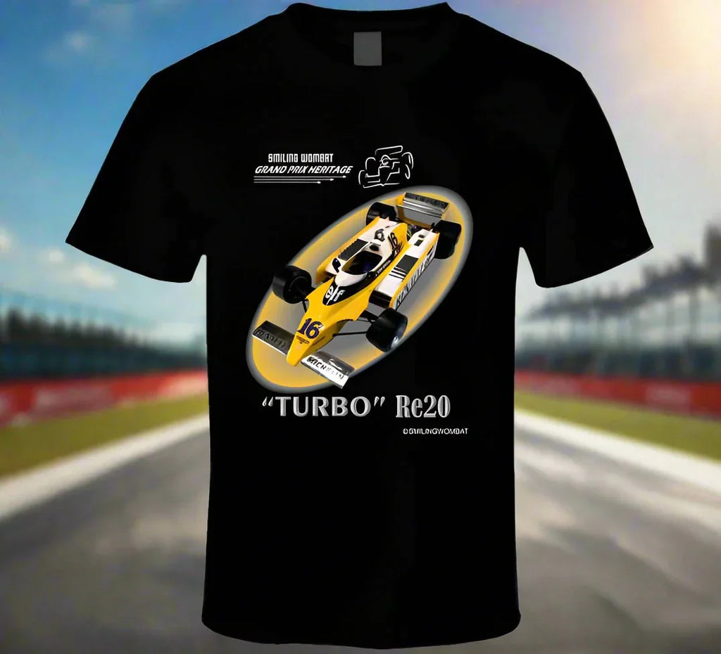 RE 20 "Turbo" 1980 Formula 1 Car Shirt Collection - Shopify