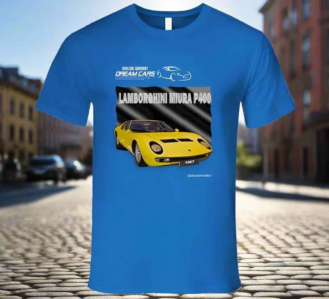 Miura The Worlds First Super Car - T-shirt Collection - Shopify