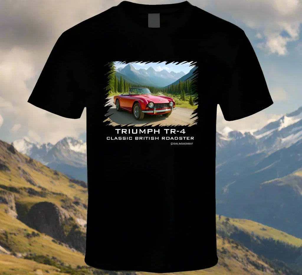 Triumph TR-4 Classic British Roadster Shirt Collection - Shopify