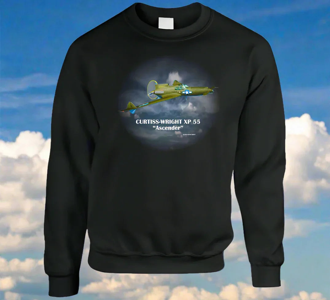 Curtiss-Wright XP 55 "Ascender" Aircraft Shirt Collection - Shopify