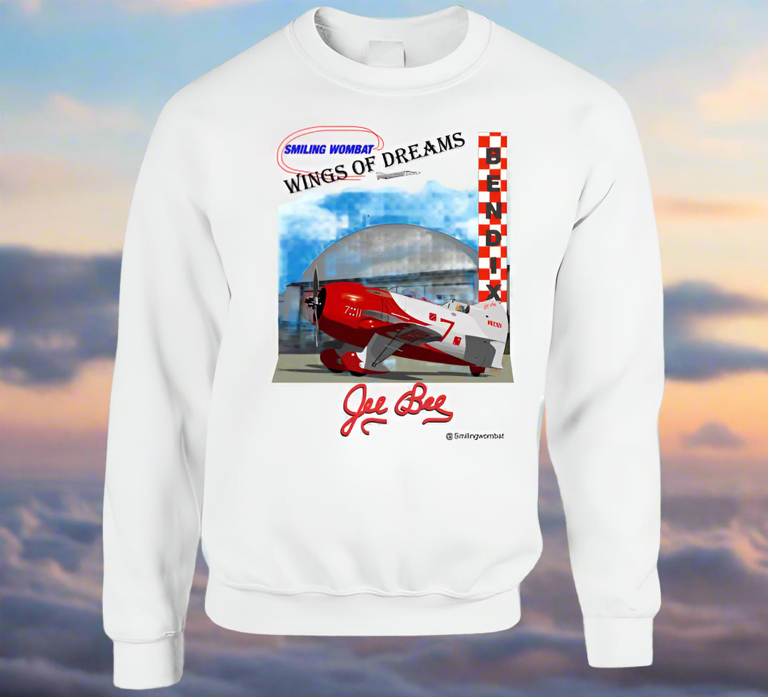 Bee Gee Air Racer - Super Sportster - Racing Plane - Shirts T-Shirt Smiling Wombat