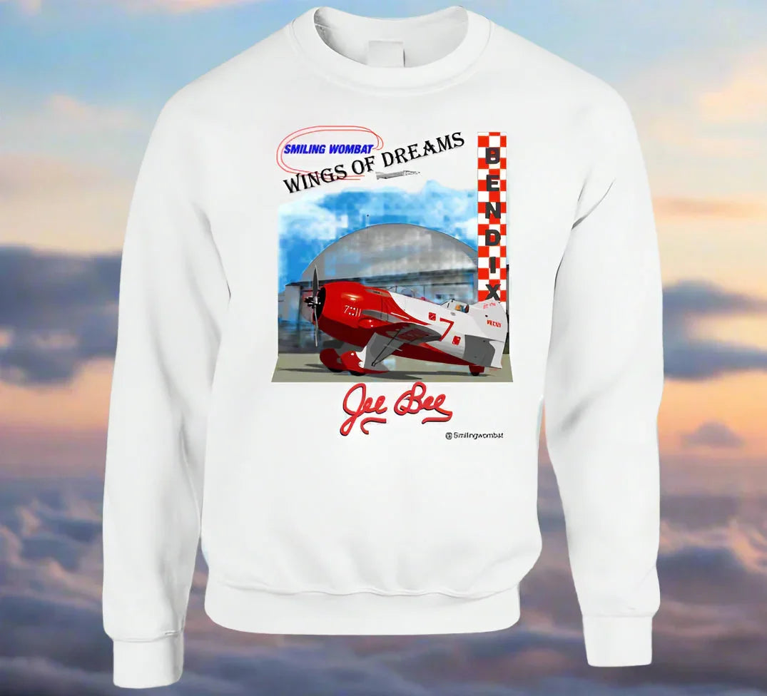 Bee Gee Air Racer - Super Sportster - Racing Plane - Shirts T-Shirt Smiling Wombat