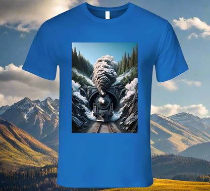 Light At The End Of The Tunnel T Shirt T-Shirt Smiling Wombat