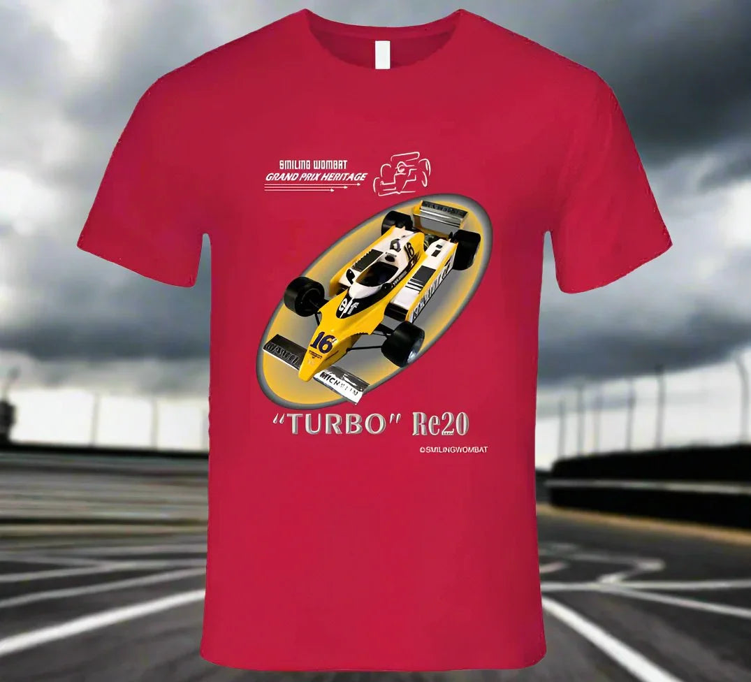RE 20 "Turbo" 1980 Formula 1 Car Shirt Collection - Shopify