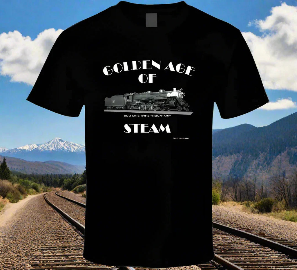 Golden Age of Steam Engines Shirt Collection - Shopify