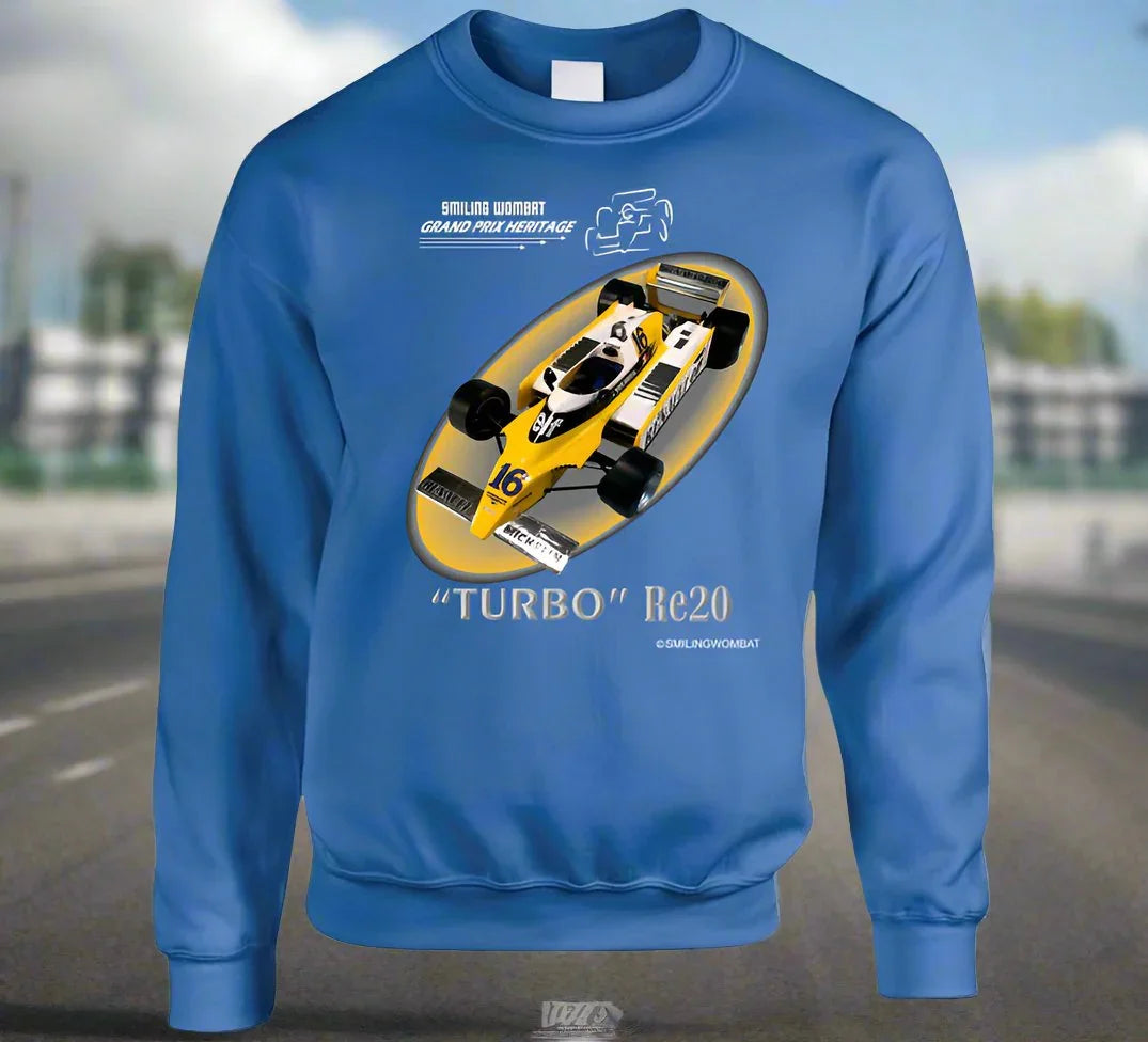 RE 20 "Turbo" 1980 Formula 1 Car Shirt Collection - Shopify