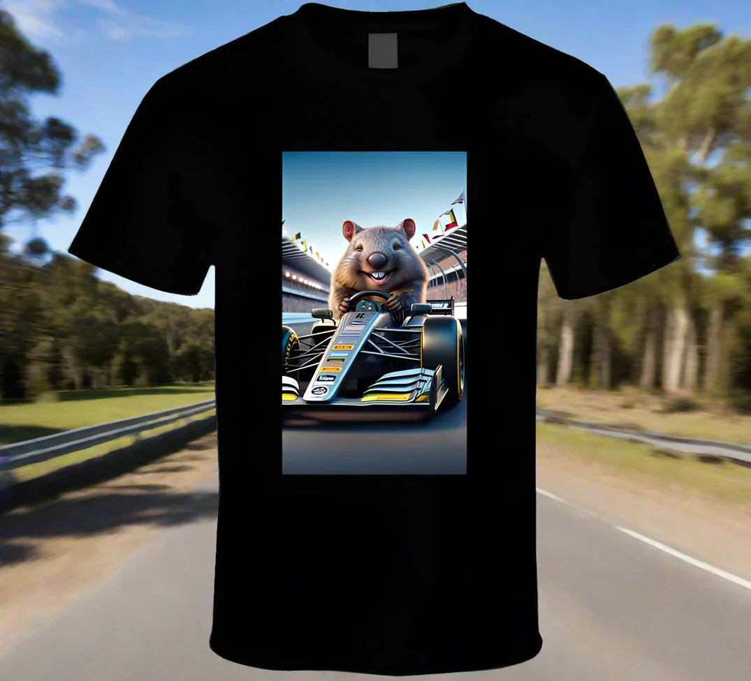 Harvey Junior the "Smiling Wombat" Wins the Wombat Grand Prix - Shirt Collection - Shopify
