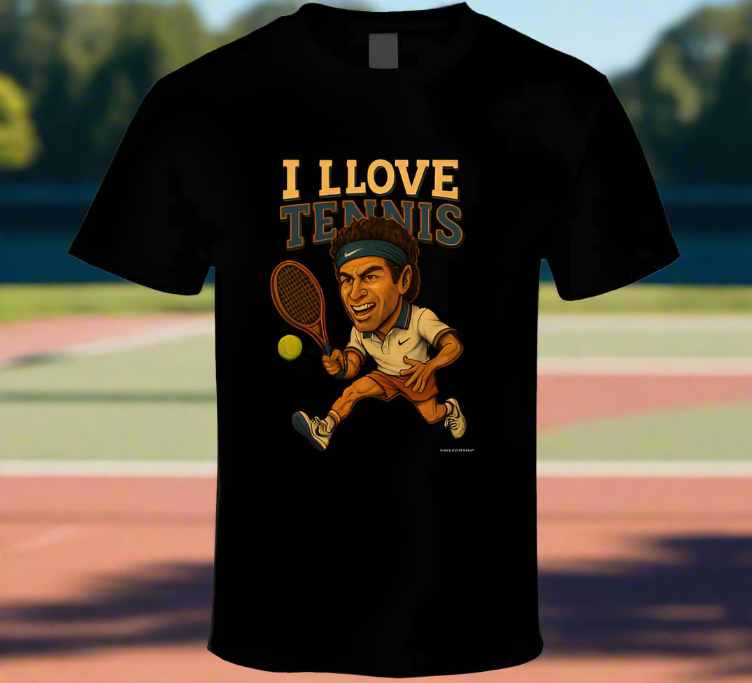 I Love Tennis Shirt Collection - Shopify