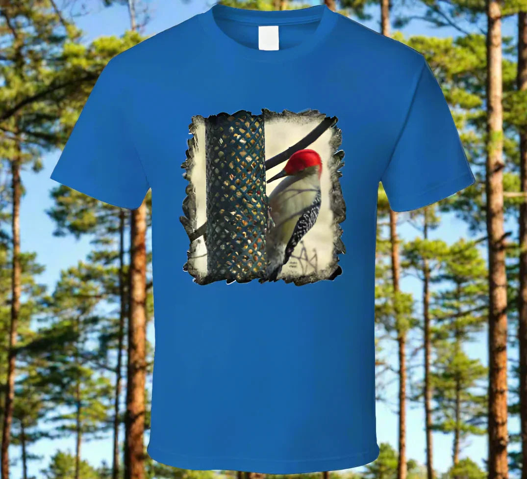 Woodpecker stops for a snack - Shirt Collection - Shopify