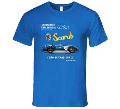 The Reventlow Scarab -Classic American Sports Racer - T-Shirts and Sweats - Smiling Wombat