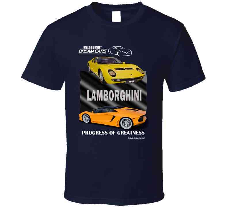 Lambo 2 Black T Shirt T-Shirt Smiling Wombat