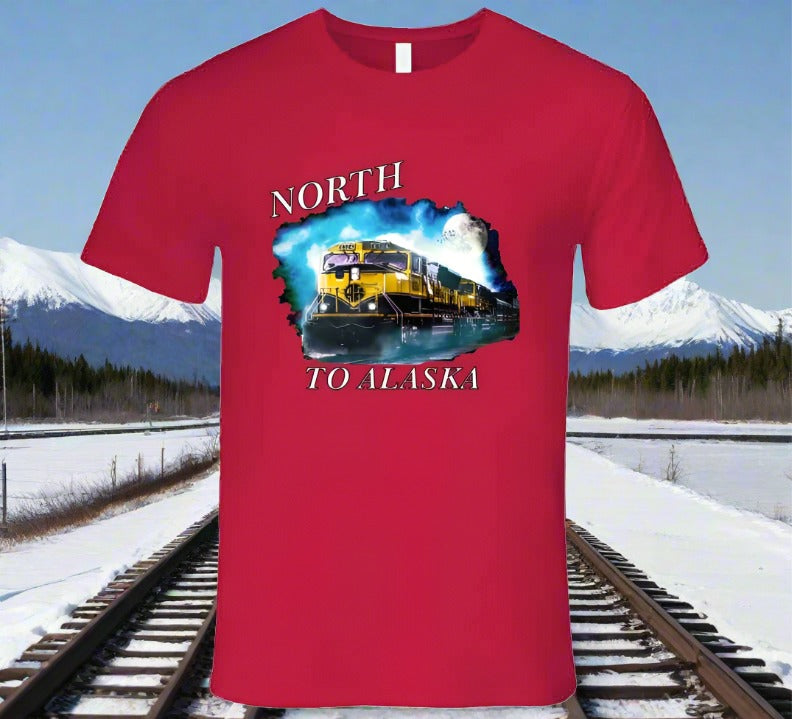 Alaska Railroad Shirt Collection - Smiling Wombat