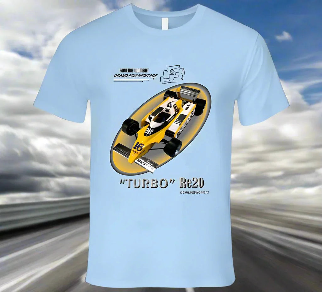 RE 20 "Turbo" 1980 Formula 1 Car Shirt Collection - Shopify
