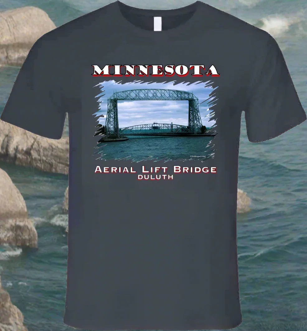 Minnesota T- Shirt - Part of the State Collection by Smiling Wombat - Shopify