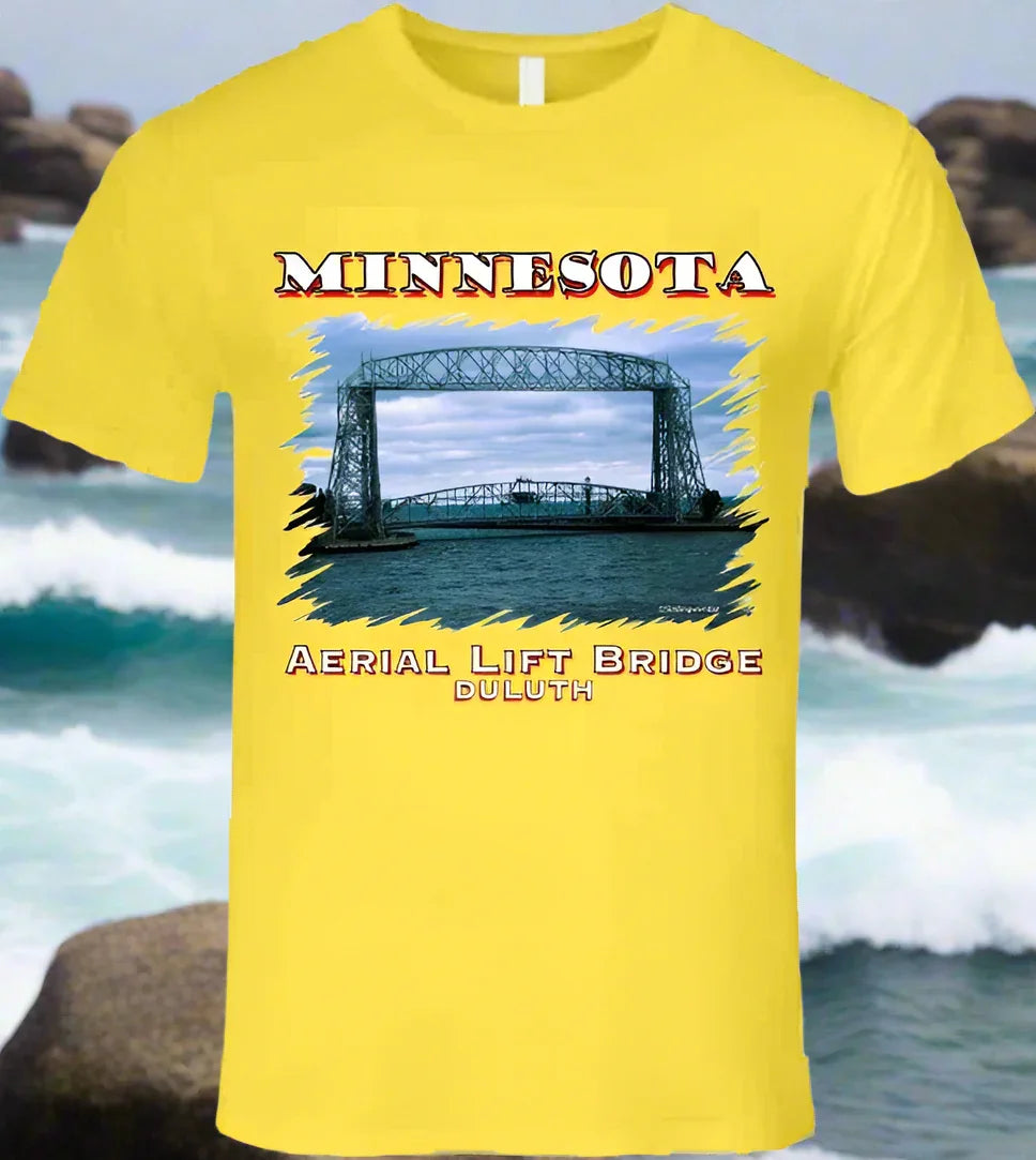 Minnesota T- Shirt - Part of the State Collection by Smiling Wombat - Shopify