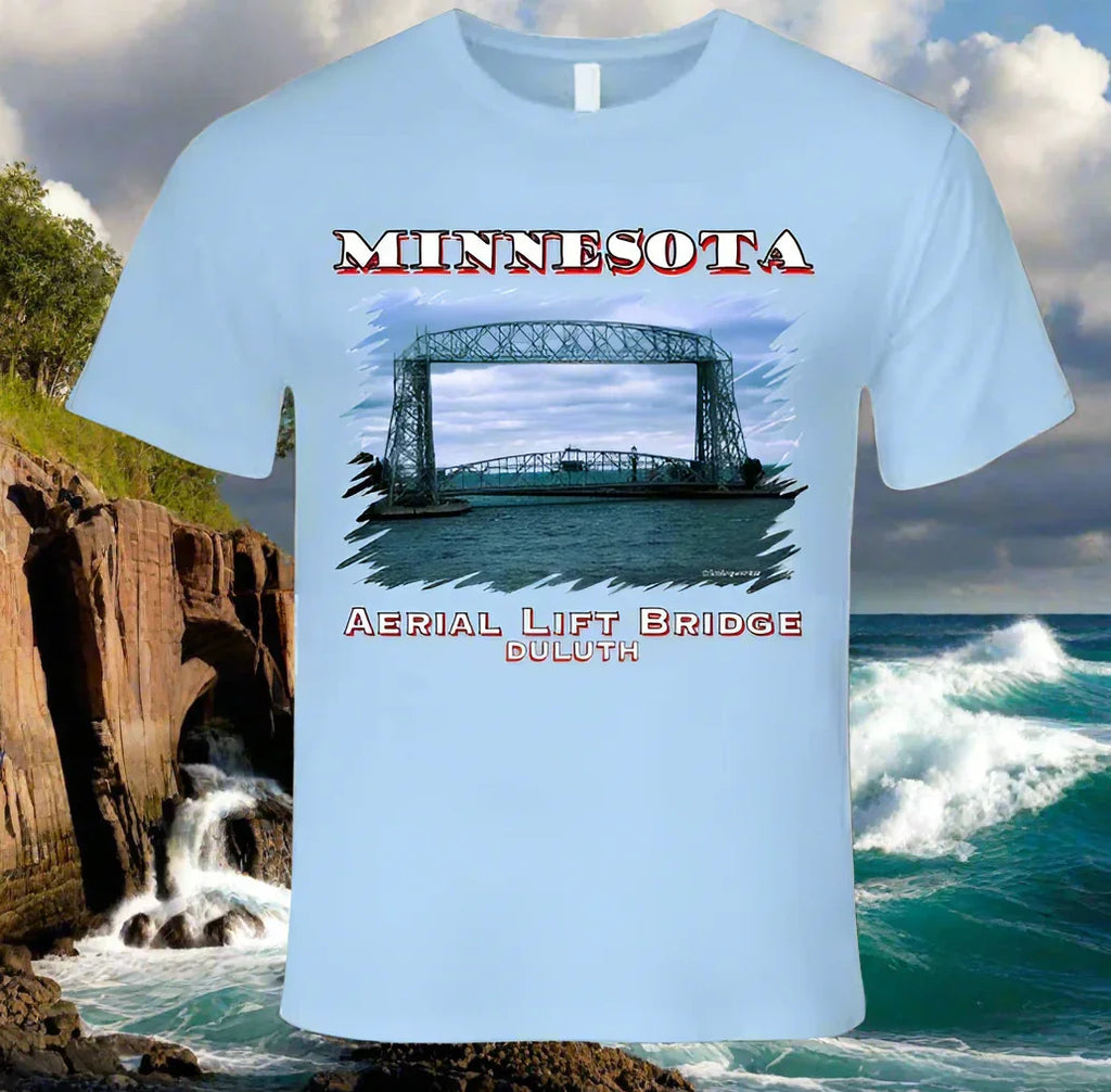 Minnesota T- Shirt - Part of the State Collection by Smiling Wombat - Shopify