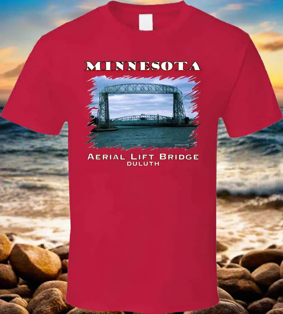 Minnesota T- Shirt - Part of the State Collection by Smiling Wombat - Shopify