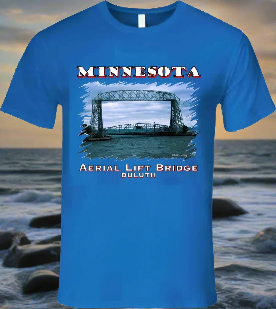 Minnesota T- Shirt - Part of the State Collection by Smiling Wombat - Shopify