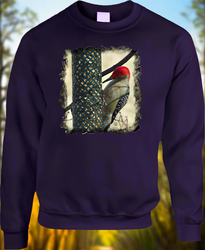 Woodpecker stops for a snack - Shirt Collection