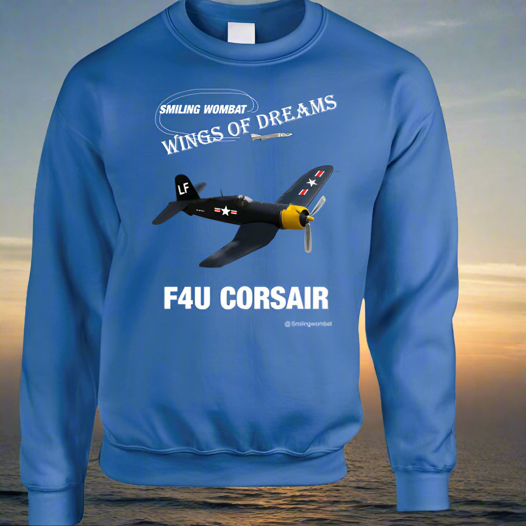 Corsair Famous WW2 Fighter shirt collection T-Shirt Smiling Wombat