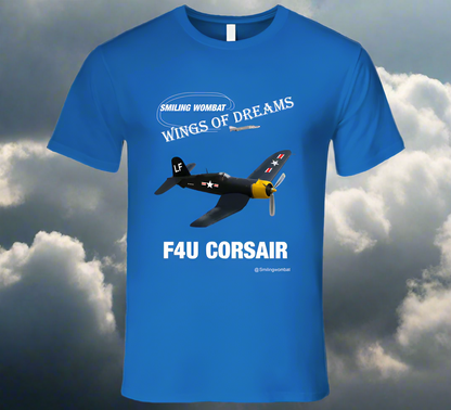 Corsair Famous WW2 Fighter shirt collection T-Shirt Smiling Wombat