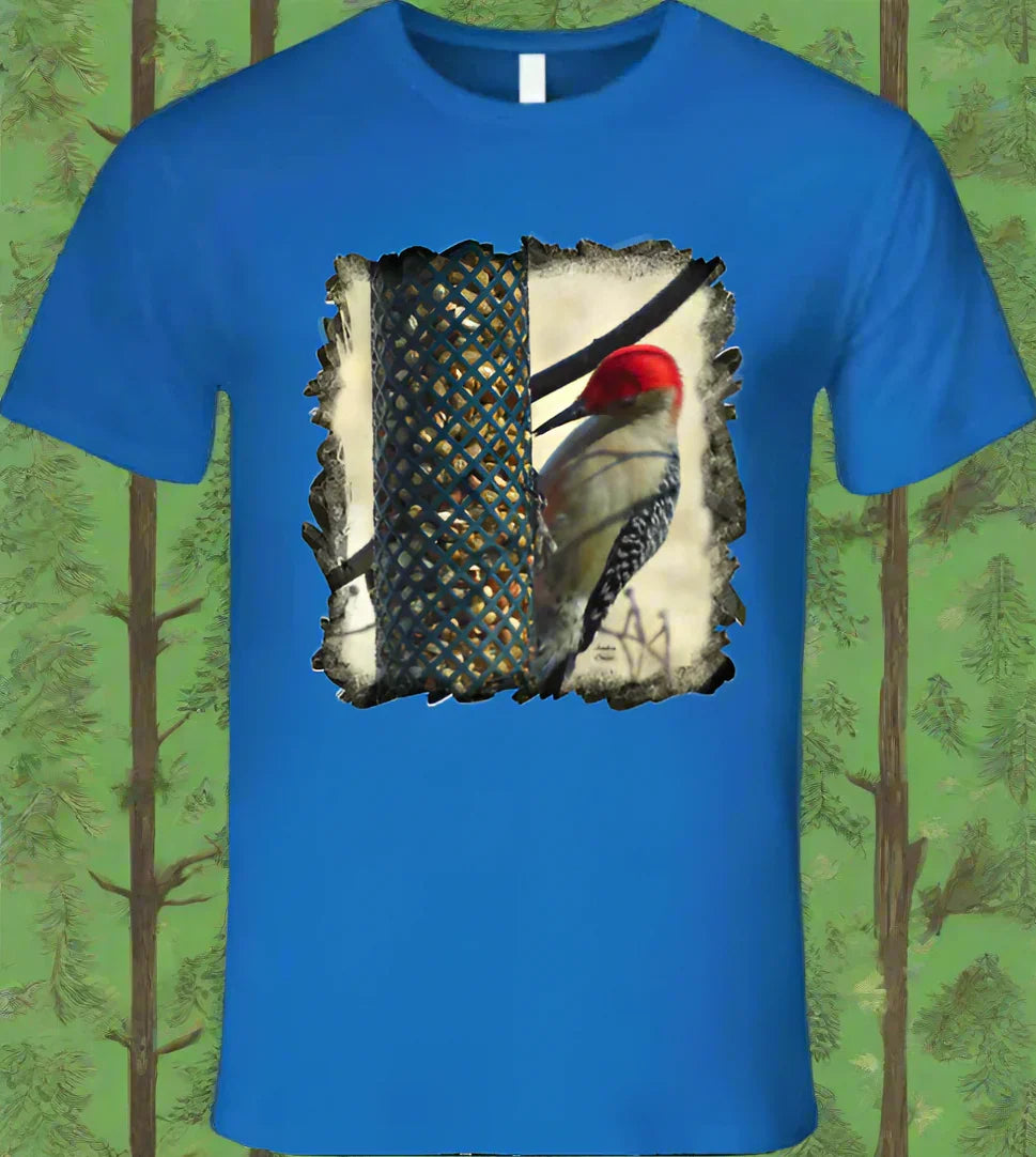 Woodpecker stops for a snack - Shirt Collection - Shopify