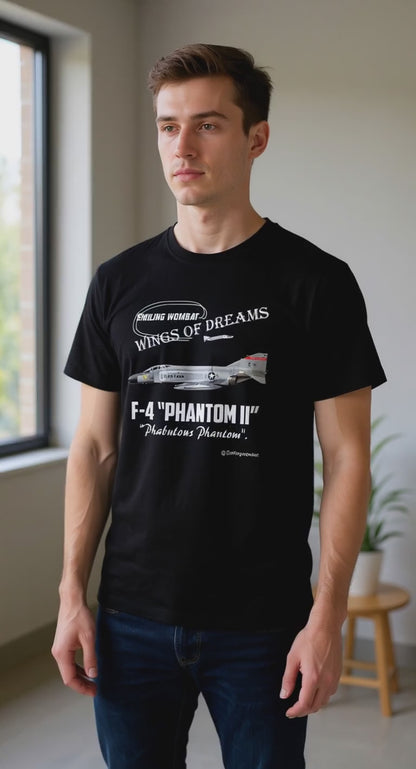 F4 Phantom II Shirts | Smiling Wombat — Wings of Dreams Collection