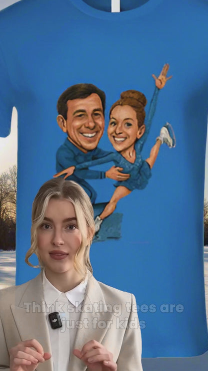 Joy Of Skating Caricature Shirt Collection