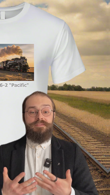 Soo Line "Pacific" Type Steam Engine Shirt Collection