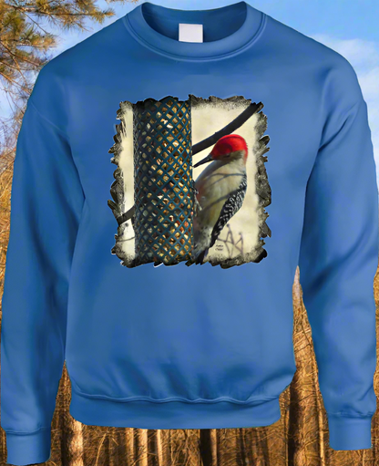 Woodpecker stops for a snack - Shirt Collection