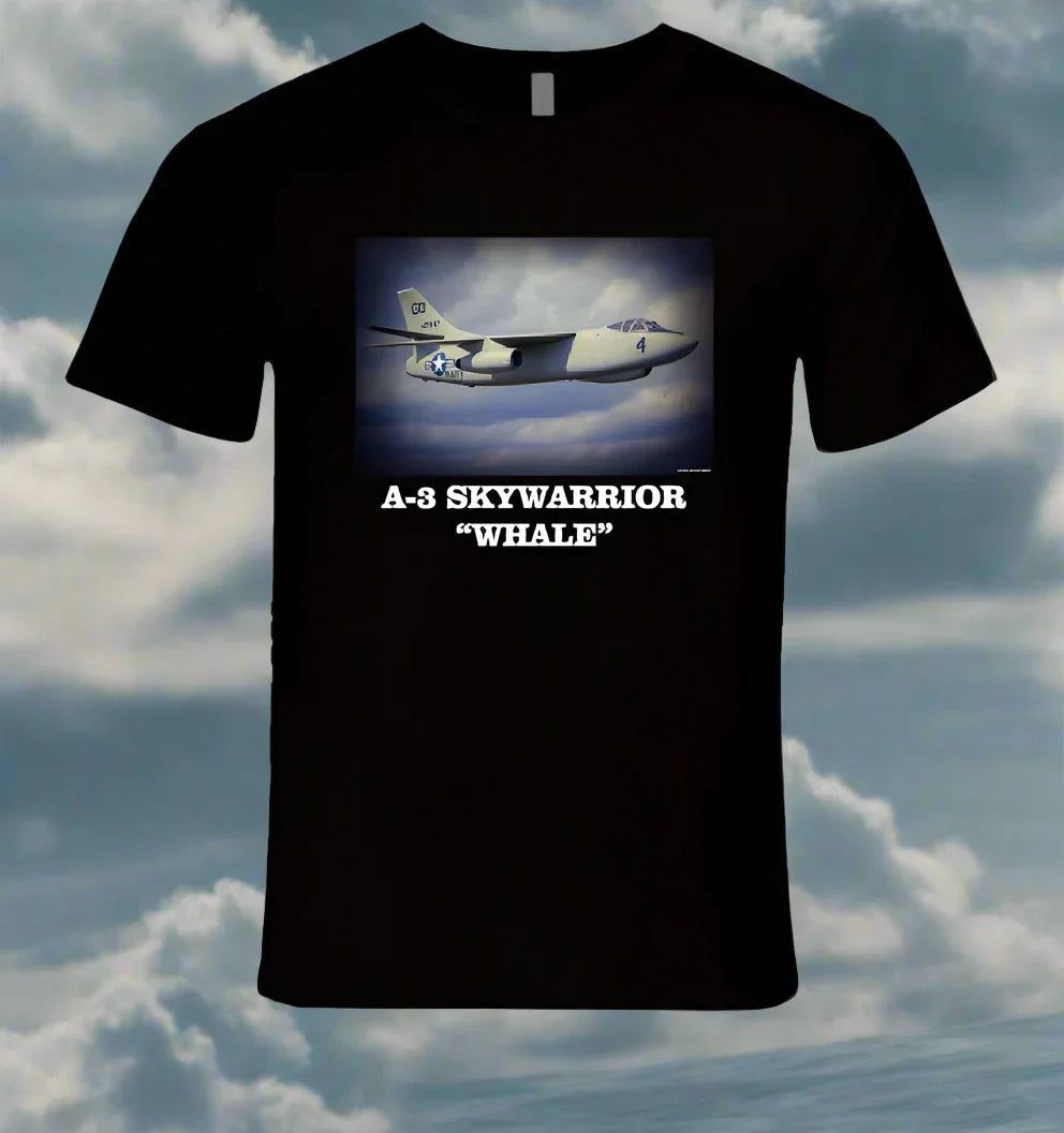 Douglas A-3 Skywarrior by Smiling Wombat — Cold War Carrier 'Whale' Bomber & Tanker