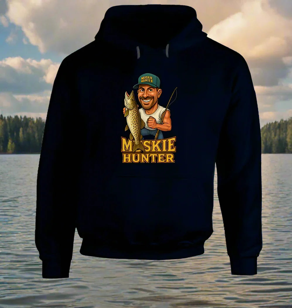 Muskie Hunter Vintage Retro Caricature Shirt Collection - Shopify