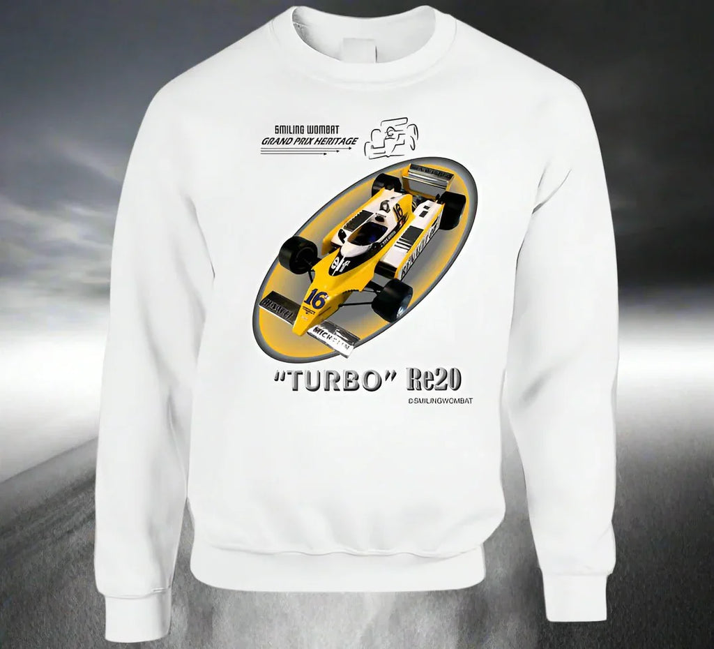 RE 20 "Turbo" 1980 Formula 1 Car Shirt Collection - Shopify