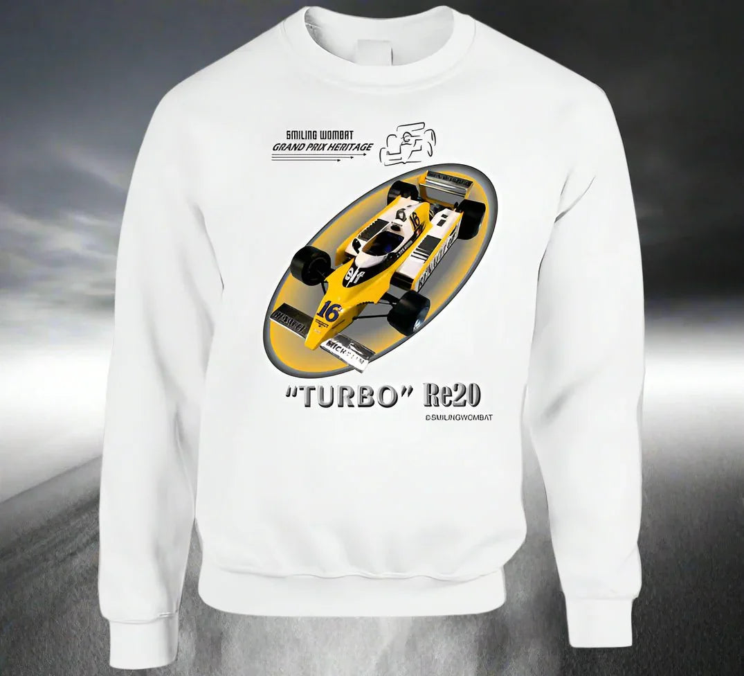 RE 20 "Turbo" 1980 Formula 1 Car Shirt Collection - Shopify