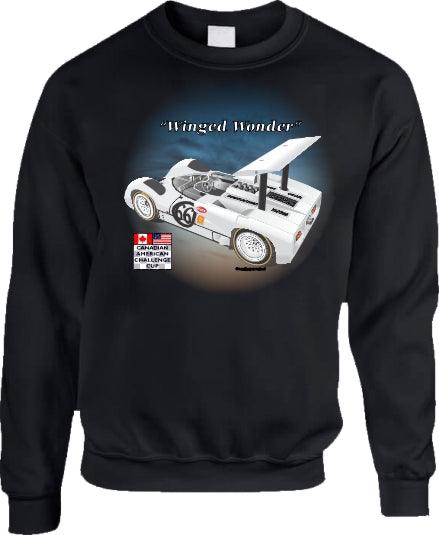 The Iconic "Winged Wonder" Cam-Am Racer Shirt Collection - Smiling Wombat