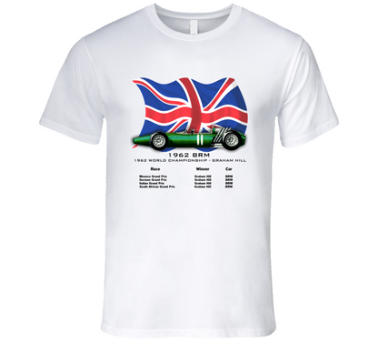 Formula One BRM 1962 T-Shirt T-Shirt Smiling Wombat