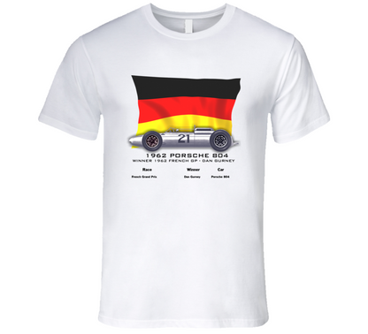 Formula One Porsche 804 T-Shirt Smiling Wombat