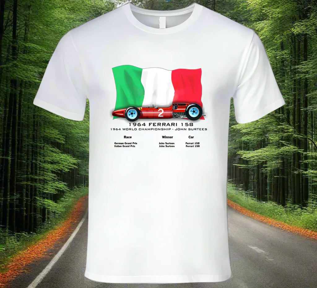 John Surtees Ferrari 1964 T-Shirt - Shopify