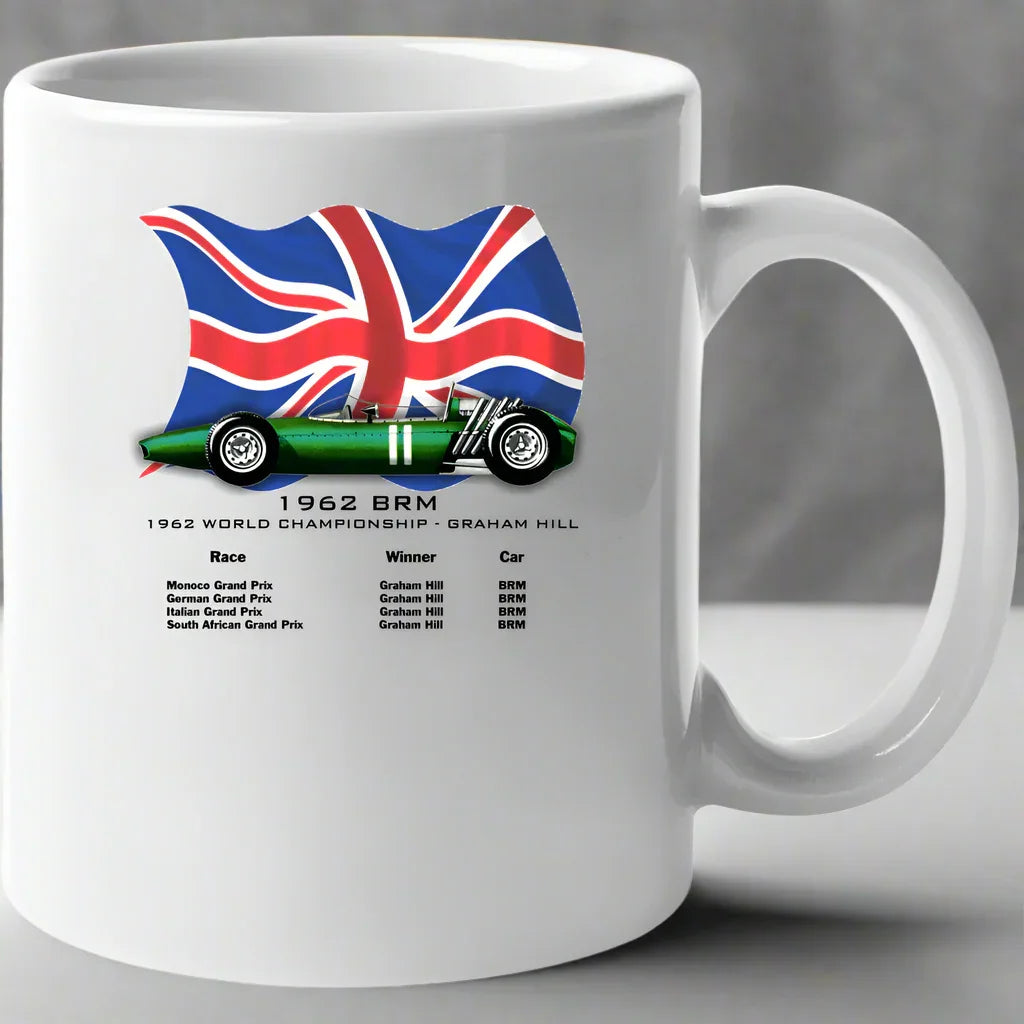 BRM F1 1962 Grand Prix Winner Ceramic Mug - Shopify