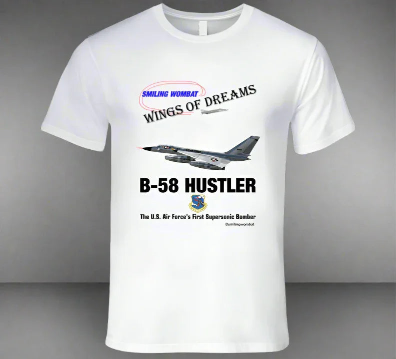 B58 Hustler Bomber T Shirt - Shopify