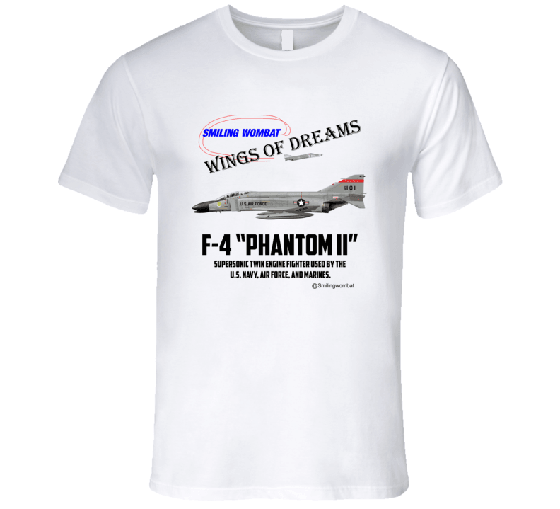 F4 Phantom 2 - T-Shirt - Smiling Wombat