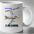 F 86 Fighter - Sabre Jet Ceramic Coffee Mug - Shopify