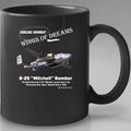 North American B25 Mitchell - Black Ceramic Coffee Mug - Shopify