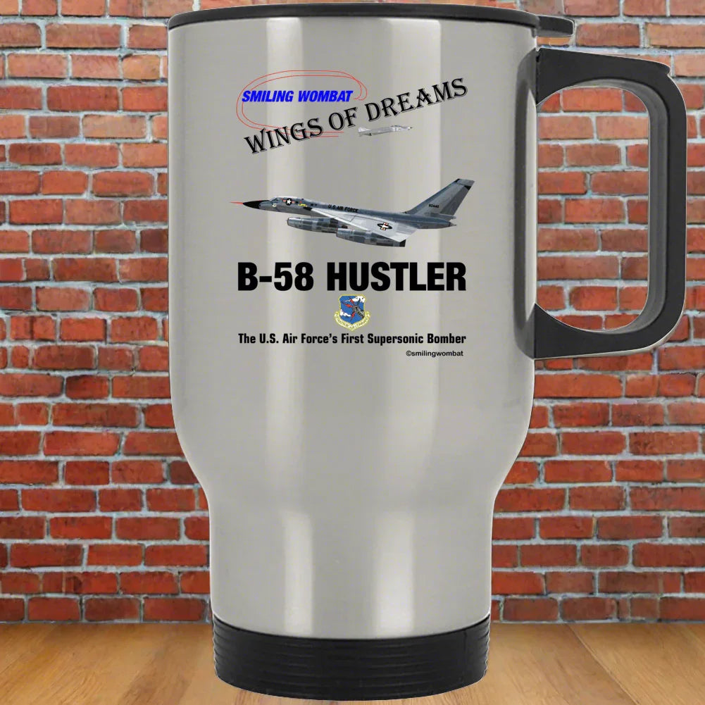 B58 Hustler Bomber Stainless Steel Travel Mug - Shopify