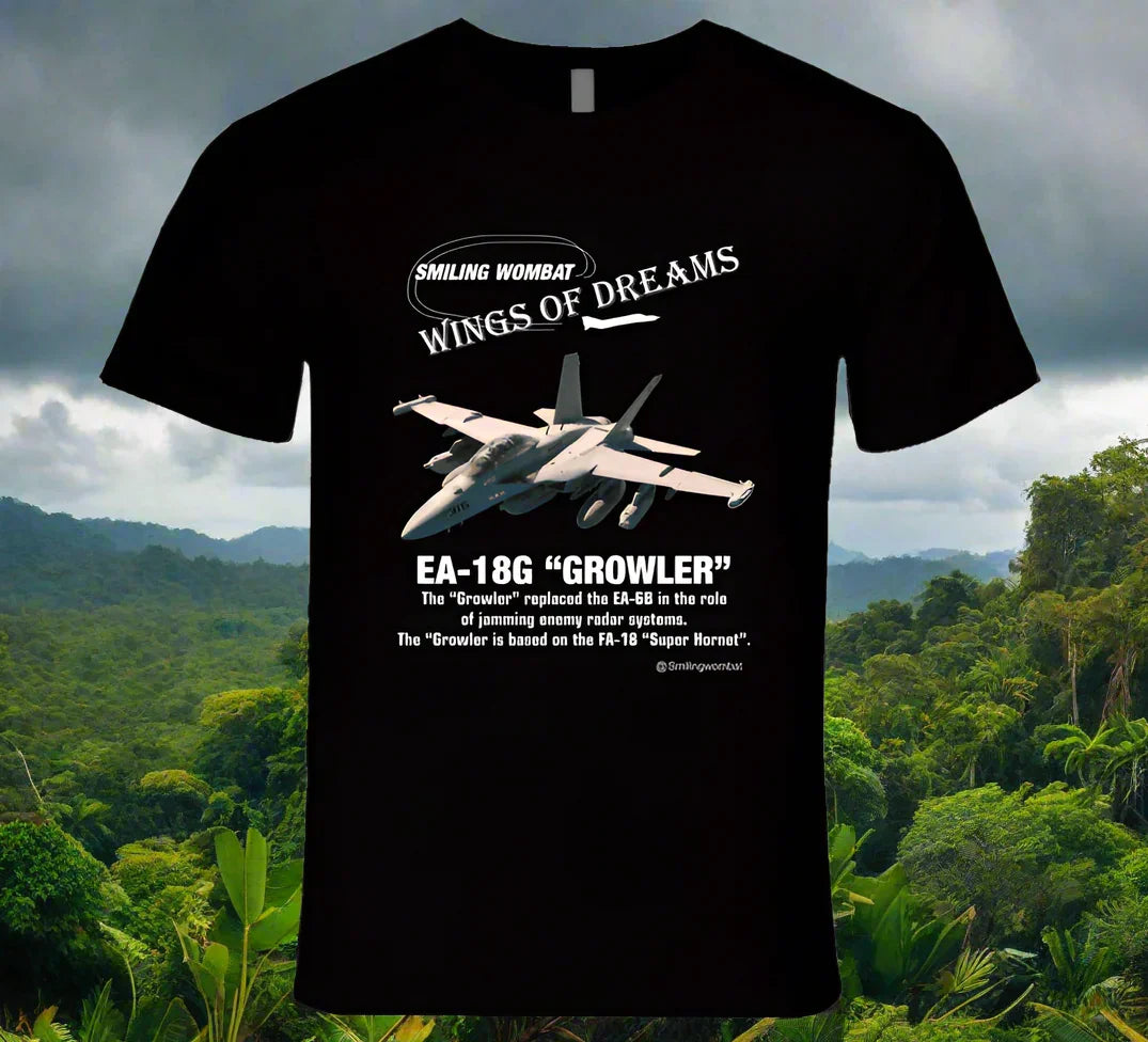 EA18 Growler - Black/Navy T Shirt - Shopify