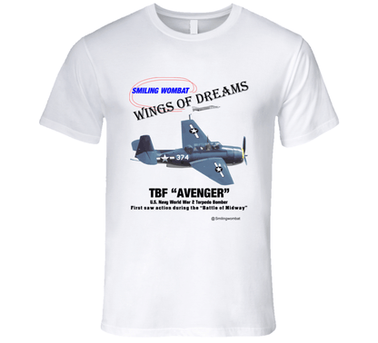 U.S. Navy Avenger - T-Shirt T-Shirt Smiling Wombat
