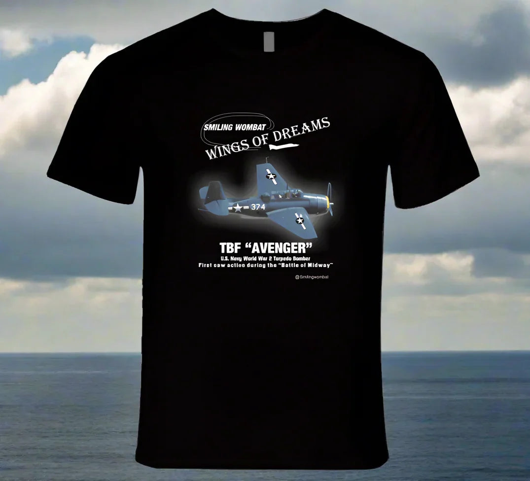 U.S. Navy Avenger - Black/Navy T-Shirt - Shopify